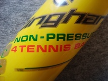 硬式テニスボール４個パック　未使用・未開封　タイ製　プラスティックケース入り_画像6
