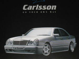 Carlsson　BENZチューニング1995年度版カタログ　貴重な一品！