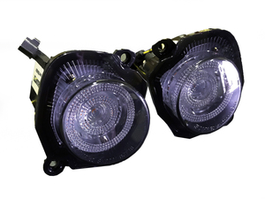 REIZ MM53S フレアワゴンタフスタイル LED フロントウインカー 流星バージョン [スモークレンズ] 純正交換式 ハイフラ防止 ライツ