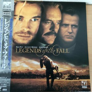 レジェンド・オブ・フォール/LEGENDS of the FALL レーザディスク/LD 帯付き/ブラットピット/アンソニーホプキンズ/アイダンクイン/L32356の画像1