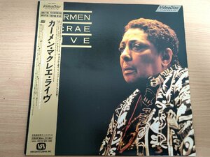 カーメン・マクレエ・ライヴ ジャズ・スタンダードを歌う レーザーディスク/LD 帯付き Carmen McRae/that old black magic/JAZZ/L32596