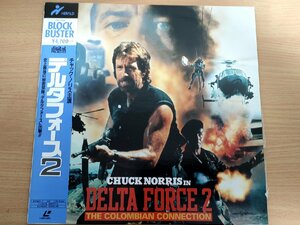  Delta force 2 laser disk /LD with belt Aaron *no squirrel direction work / zipper *no squirrel /bi Lee * Drago / John *P* Ryan / movie /L32878