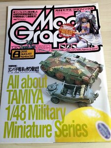 月刊モデルグラフィックス/Model Graphix 2005.8 Vol.249 模型製作/戦闘機/戦車/ガンダム/フィギュア/ジオラマ/プラモデル/雑誌/B3222559