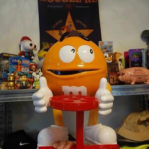 m&m*s M and M z store display figure ornament display dispenser store regular goods postage included 