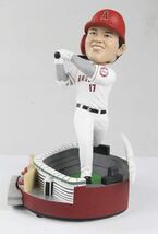 【新品未使用※超美品】SHOHEI OHTANI 大谷翔平 MLB公式Bobbleheadフィギュア エンゼルス球場台座付 人形 ボブルヘッド 公式 オフィシャル_画像2