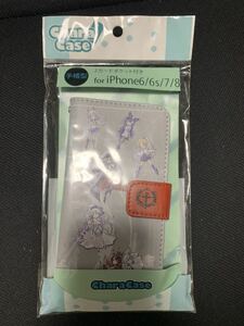 アズールレーン 01 集合 (グラフアートデザイン) 手帳型スマホケース iPhone6/6S/7/8兼用