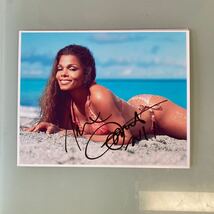 ジャネット・ジャクソン直筆サイン入り超大型写真…Janet Jackson…24_画像3