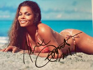 ジャネット・ジャクソン直筆サイン入り超大型写真…Janet Jackson…24