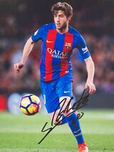 セルジ・ロベルト直筆サイン入り大型写真…Sergi Roberto…スペイン代表サッカー選手…23_画像1