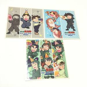  not for sale Nintama Rantaro anime ito Cafe 25 anniversary sticker seal Novelty 3 kind set 