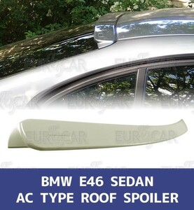 BMW用 3シリーズ 4代目 1998-2006 E46 セダン リア ルーフスポイラー ACスタイル 未塗装 ABS素地 RS-27184