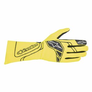 alpinestars(アルパインスターズ) レーシンググローブ TECH-1 START V3 GLOVES Sサイズ 55 YELLOW FLUO [FIA8856-2018公認]