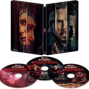 アマゾン限定 ドクターストレンジ/マルチバースオブマッドネス スチールブック Blu-ray MovieNEX