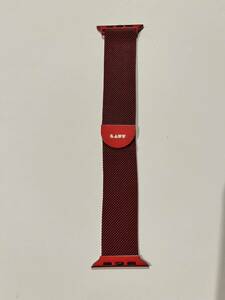 507t0510☆ LAUT Apple Watch 1-8/SE1-3 38/40/41mm BAND STEEL LOOP RED L_AWS_ST_R 【864】