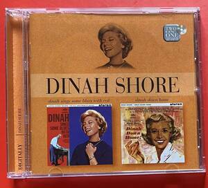 【2in1CD】DINAH SHORE「ダイナ、ブルースを歌う DINAH SINGS SOME BLUES WITH RED / DINAH DOWN HOME」ダイナ・ショア輸入盤 [01250388]