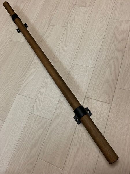 アイアンウッドのドアハンドル　70cm 取手　ウォールハンガーとしても！