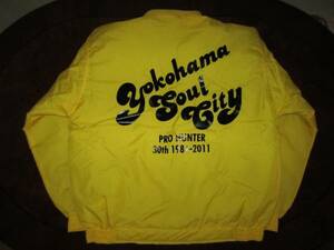 プロハンター Yokohama Soul City 水原 30th ブルゾン 黄 冬用 藤竜也 ベイシティ刑事 大追跡 横浜 MY SOUL TOWN HONMOKU GANG 本牧 石黒成