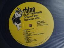 [LP] カール・パーキンス 「Carl Perkins / Original Sun Greatest Hits 」　50's ロカビリー_画像3