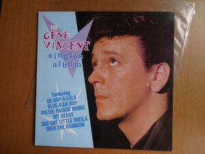 [LP] ジーン・ヴィンセント 「Gene Vincent / The Gene Vincent Singles Album」　50's ロカビリー