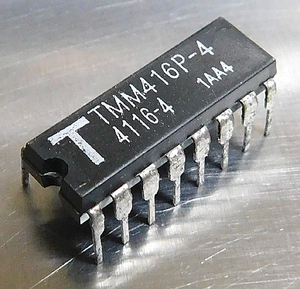 東芝 TMM416P-4 (DRAM) [管理:KJ345]