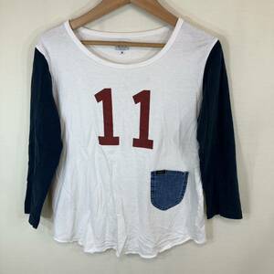 Lee Lee Ladies Raglan T -For -Forge Denim Pocket M American Casual