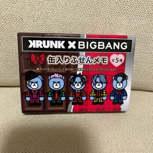 KRUNK×BIGBANG 缶入りふせんメモ(D-LITE)