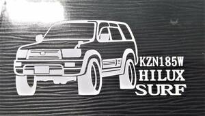 KZN185W ハイラックスサーフ 車体ステッカー トヨタ SUV Hilux Surf 185系