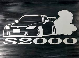 S2000 ドリフトステッカー ホンダ AP2 後期 車高短仕様 GTウイング 車体ステッカー