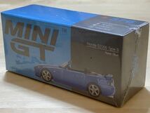 【新品：未開封】miniGT 1/64 ホンダ S2000 (AP2) Type S 右ハンドル [アペックス ブルー]_画像5