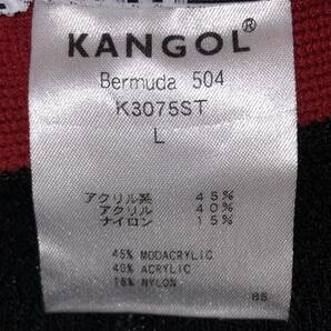 新品 KANGOL Bermuda 504 K3075ST L カンゴール バミューダ ハンチングキャップ ハンチング帽 ベレー帽 ブラック 黒 Ｌ 男女兼用の画像5