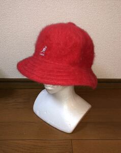 新品 KANGOL Furgora Casual Scarlet K3017ST XL カンゴール ファーゴラ カジュアル バケットハット レッド 赤 アンゴラ ファー バケット