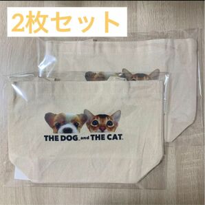 THE DOG ミニトートバッグ 2枚 新品未使用