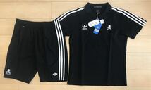 ★送料込★希少★未使用★ mastermind JAPAN adidas セットアップ サッカー ユニフォーム マスターマインド アディダス 伊勢丹限定 上下 L_画像1