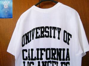 UCLA 100TH BY BEAUTY&YOUTH 半袖Tシャツ フロッキープリント ユナイテッドアローズ