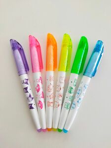 PILOTフリクション【Sanrio】蛍光ペン6本セット《新品未使用》バラ売り不可！