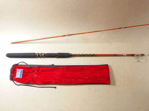  Daiwa jet spin 55M DAIWA Jet Spin 2 piece spinning rod Old rod (590-751