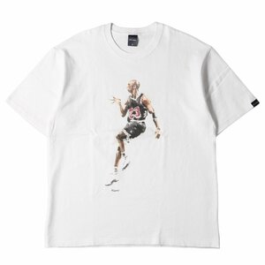 APPLEBUM アップルバム 22SS オンラインストア限定 tsuyoshi yamanaka マイケル・ジョーダン Tシャツ G.O.A.T. T-shirt ホワイト XL