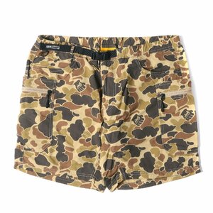 GRIP SWANY グリップスワニー パンツ サイズ:XL ダックカモ イージー ギア ショーツ GEAR SHORTS ブラウン 迷彩 ボトムス ショートパンツ