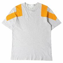 COMME des GARCONS コムデギャルソン Tシャツ サイズ:M 切替デザイン クルーネック Tシャツ W17094 SHIRT 09AW グレー アーカイブ_画像1