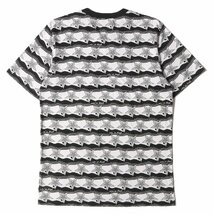 Supreme シュプリーム Tシャツ サイズ:S スター ボーダー ポケット クルーネック Tシャツ Youre Dead Top 17SS ブラック ホワイト 黒白_画像2