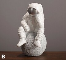 宇宙飛行士の装飾オブジェ オーナメント アート おしゃれ かわいい インテリア 雑貨 リビングルーム ダイニングルーム ギフト プレゼント_画像9