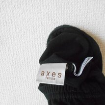 アクシーズ ファム axes femme レギンス レディース M 裾 レース 付き 黒_画像8