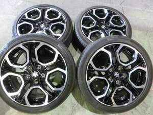 CA-1751 スズキ スイフト スポーツ 純正 中古セット 17×6.5J 5H-114.3 195/45R17 (4本セット)