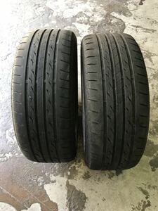 E11 ブリヂストン NEXTRY ネクストリー　195/50R16 アクア　シエンタ　ロードスター　ウィッシュ　などに　中古2本 