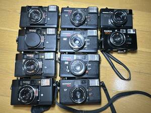 ★訳あり大特価★ コニカ KONICA C35 EF ×4個 / AF ×4個 / EFJ、他 コンパクトフィルム ★10個まとめ ①　　　0222 #mt3