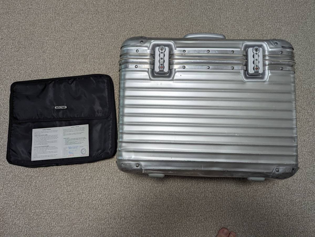 新しい 【廃盤モデル】RIMOWA リモワ パイロットトロリー 2輪 旅行