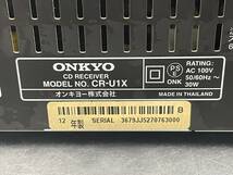 ONKYO/オンキョー CD RECODER CR-U1X CDレシーバー_画像5