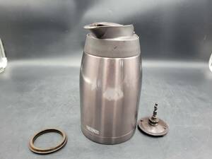 THERMOS /サーモス TTB-1500 ステンレスポット ダークブラウン 1.5L 真空二重魔法瓶 まほうびん