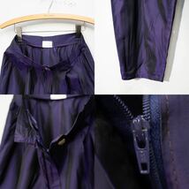 USA VINTAGE GOLD BUTTON PURPLE COLOR SATIN PANTS/アメリカ古着金ボタンパープルカラーサテンパンツ_画像9