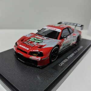 エブロ　1/43　EBBRO P4 JGTC 2002 CASTROL PIT WORK GT-R No23 P408 カストロール　ピットワーク　R34 No23